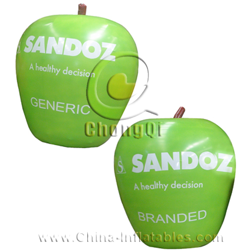 inflatable apple model